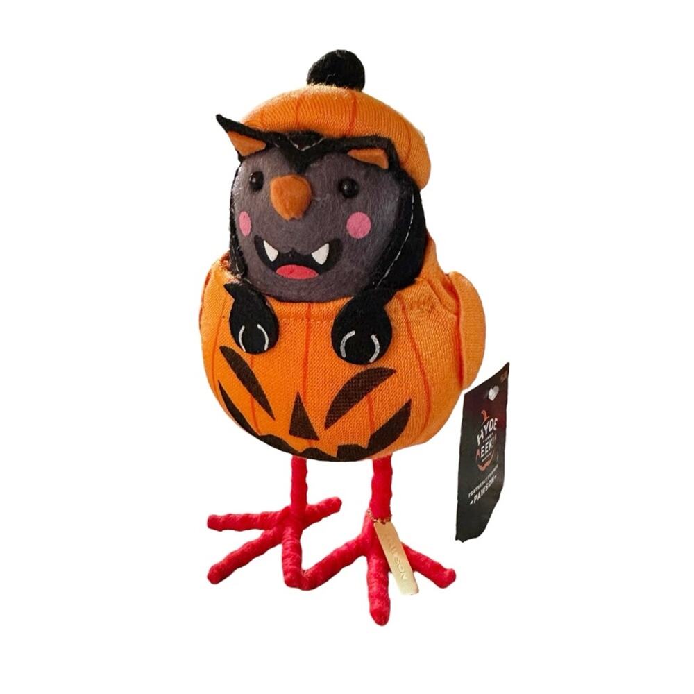 Target Featherly Friends Pawson Halloween Felt Bird Pumpkin Hyde and Eek 2024